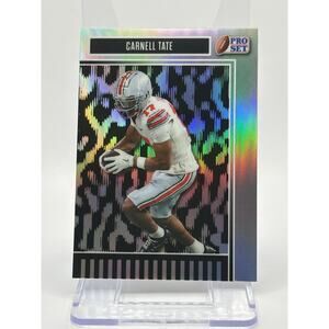 2025 Leaf Pro Set Metal Carnell Tate Prismatic Silver Refractor 42/49 SP Titans